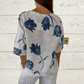💜 LAST DAY PROMOTION - 50%OFF💜🌷Printed V-neck Tunic Top🌷