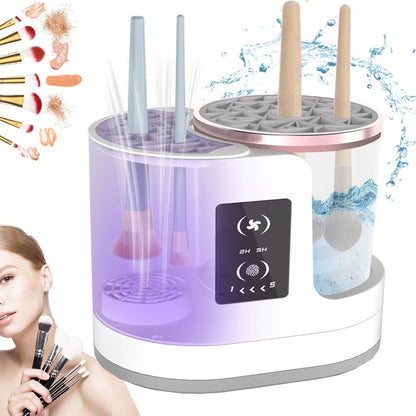 💜 LAST DAY PROMOTION - 50%OFF💜3 in 1 Electric Makeup Brush Cleaner