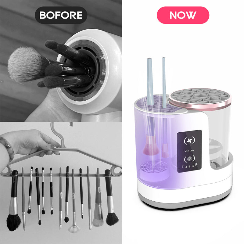 💜 LAST DAY PROMOTION - 50%OFF💜3 in 1 Electric Makeup Brush Cleaner