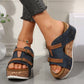 🔥LAST DAY PROMOTION - 50%OFF🔥 Cutout Platform Wedge Sandals