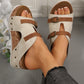 🔥LAST DAY PROMOTION - 50%OFF🔥 Cutout Platform Wedge Sandals