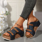 🔥LAST DAY PROMOTION - 50%OFF🔥 Cutout Platform Wedge Sandals