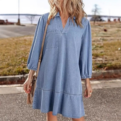 💜 LAST DAY PROMOTION - 50%OFF💜Women's Casual Denim Dress