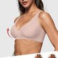 Jelly Wireless Womens Comfortable Wireless Bras Push Up Bralettes Seamless Tshirts Bras Deep V Everyday Bras