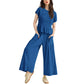 💜LAST DAY-50% OFF💜Women's Casual Fashion Two-Piece Set