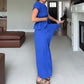 💜LAST DAY-50% OFF💜Women’s Pleated Top & Wide-Leg Pants Set