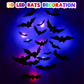 🔥Halloween Sale - 50% off 🎃3D Bat LED Wall Light Decor 🦇✨ – Easy Installation | Soft LED Glow for Living Room/Bedroom Festive Vibe
