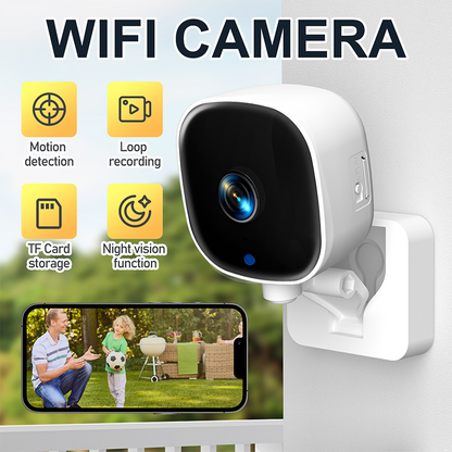 2-Way Audio Wireless Security Camera