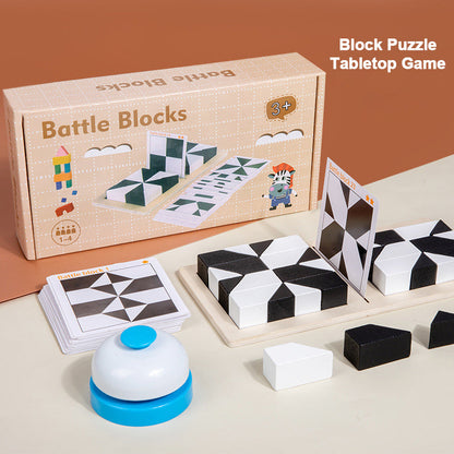 🧩Creative Black & White Block Puzzles Set for Kids