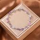 💜 LAST DAY PROMOTION - 50% OFF💜Women's Dainty Leaf Charm Bracelet
