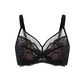 💞Enchante virágmintás csipke, plus size merevítős, béleletlen, párnázatlan, minimalizáló, teljes fedésű melltartó, női viselet, kényelmes, lélegző, hálós kosaras.