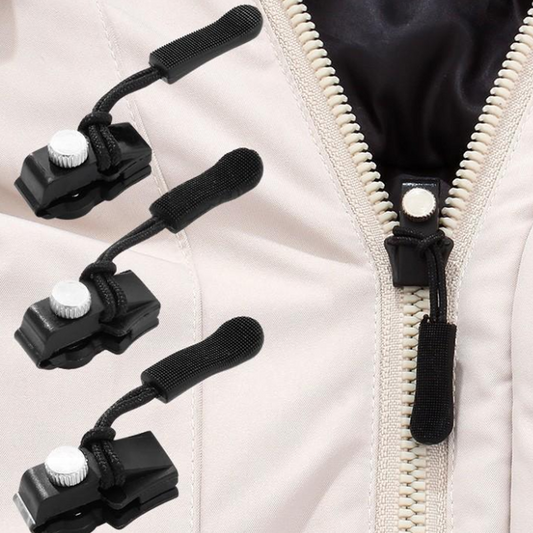 🔥 50% DE RÉDUCTION ! ✨ Kit Réparation Fermeture Éclair 10 Pièces - Installation par Clipsage, Glissement Fluide, Plastique Haute Résistance 🔧⛓