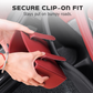 🚗 45 % Rabatt! Getränkehalter aus Leder für die Autotür – Große Öffnung für bequemes Greifen nach Getränken &  Handyhalterung. Sicherer Clip-Befestigungssitz. Robustes PU-Leder. &  stilvoll. 🛡️✨