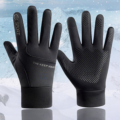 🎅Xmas Sales - 50% OFF🎄Winter Warm Touch Screen Waterproof Cycling Gloves