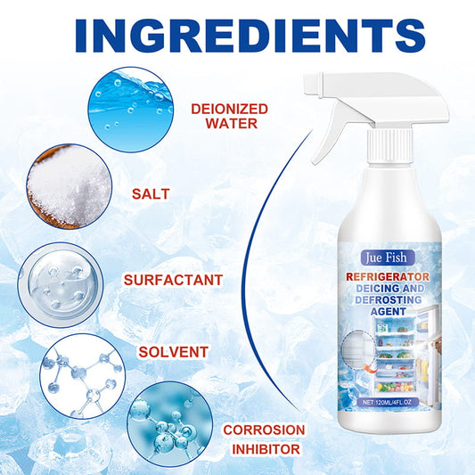 Kraftfull avfrostningsspray med Ice-Penetrating Complex™ – Snabb, säker & Resterfri