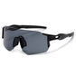 🚴 Large Frame Sports Sunglasses – UV390 Protection, 26.9g Lightweight, HD PC Lens