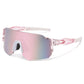🚴 Large Frame Sports Sunglasses – UV390 Protection, 26.9g Lightweight, HD PC Lens