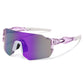 🚴 Large Frame Sports Sunglasses – UV390 Protection, 26.9g Lightweight, HD PC Lens
