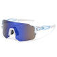 🚴 Large Frame Sports Sunglasses – UV390 Protection, 26.9g Lightweight, HD PC Lens