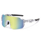 🚴 Large Frame Sports Sunglasses – UV390 Protection, 26.9g Lightweight, HD PC Lens