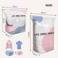 🧳 ACHETEZ 3, OBTENEZ 2 GRATUIT ! 💨 Grand Sac de Rangement Sous Vide Compressible – Sans Pompe, Étanche & Léger – Idéal pour Économiser de l’Espace dans les Valises ou à la Maison ✈️