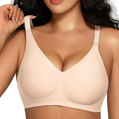 Soutien-gorge push-up confortable sans armatures pour femmes