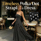 Dammode Polka Dot Strapless Klänning