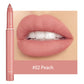 💄 Matte lip crayon – waterproof, 8hr wear, built-in sharpener 💋✨