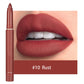 💄 Matte lip crayon – waterproof, 8hr wear, built-in sharpener 💋✨