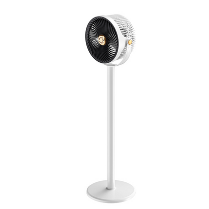 ⏰🎁Stille gulvventilator med justerbar højde