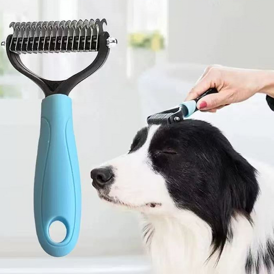 🐶Двустранен гребен за подстригване на домашни любимци за кучета &  Котки