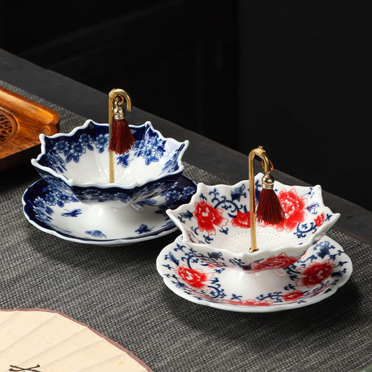 🍵 LIMITED-TIME 50% OFF! ⚡ Umbrella-Shaped Ceramic Tea Strainer Set – Elegant, Practical, Gift-Worthy 💝