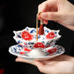🍵 LIMITED-TIME 50% OFF! ⚡ Umbrella-Shaped Ceramic Tea Strainer Set – Elegant, Practical, Gift-Worthy 💝