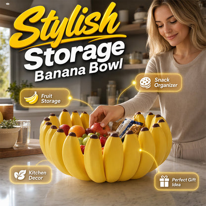✨Ciotola di frutta creativa a forma di banana