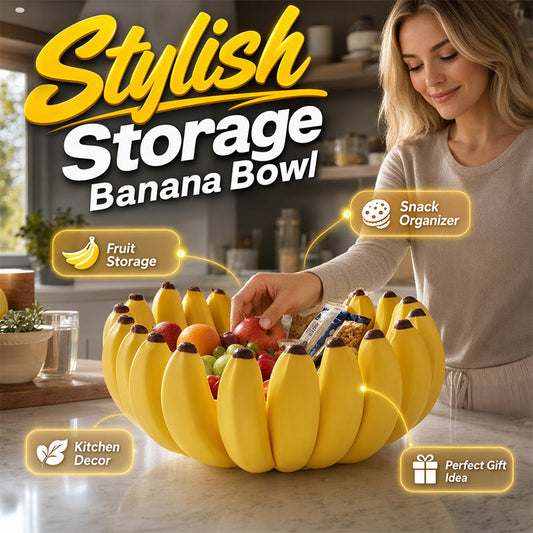 ✨Kreativ fruktskål i bananform