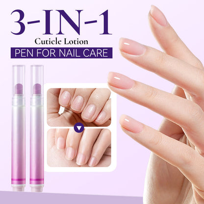 💅 2 KAUFEN, 1 GRATIS! ✨ 3-in-1 Nagelhaut-Lotion-Stift – Pflegt und nährt die Nagelhaut &  Schützt – Ideal für gesunde Nägel &  Nagelhaut jederzeit 🌸