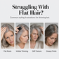 ✨Fluffy Hair Shaping Spray, Long Lasting Peach Scent Volumizing Hair Mist for All-Day Hold