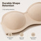Women's Plus Size Strapless Non-Slip Bandeau Bra
