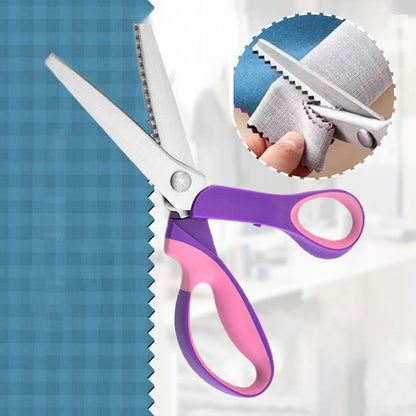 🧴Multipurpose Pinking Shears Serrated Scissors