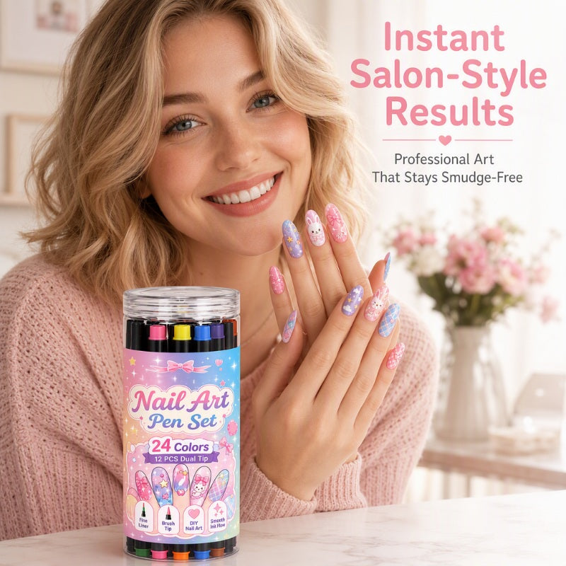 Salon-style nail results