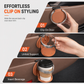 📢Multifunctional Foldable Car Door Cup Holder Large Diameter Drink and Water Bottle Storage Rack