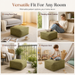 🪑 Storage Stool Cover – Fill With Clothes, 100kg Load, Wide Zipper, Washable ✨