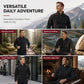 🧥 Men's Polar Fleece Stand Collar Warm Sweatshirt