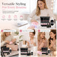 Poly Nail Extension Gel Kit with Dual Forms and Brush for Nail Art