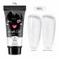 Poly Nail Extension Gel Kit with Dual Forms and Brush for Nail Art