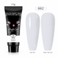 Poly Nail Extension Gel Kit with Dual Forms and Brush for Nail Art