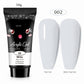 Poly Nail Extension Gel Kit with Dual Forms and Brush for Nail Art
