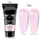Poly Nail Extension Gel Kit with Dual Forms and Brush for Nail Art