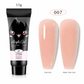 Poly Nail Extension Gel Kit with Dual Forms and Brush for Nail Art