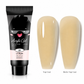 Poly Nail Extension Gel Kit with Dual Forms and Brush for Nail Art
